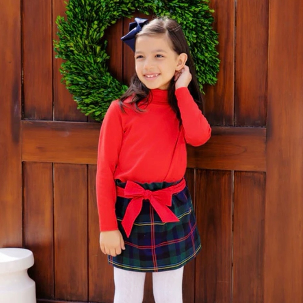 T.B.B.C. Tatum's Turtleneck (Unisex) in Richmond Red, Size 18-24M - Picture 9 of 11